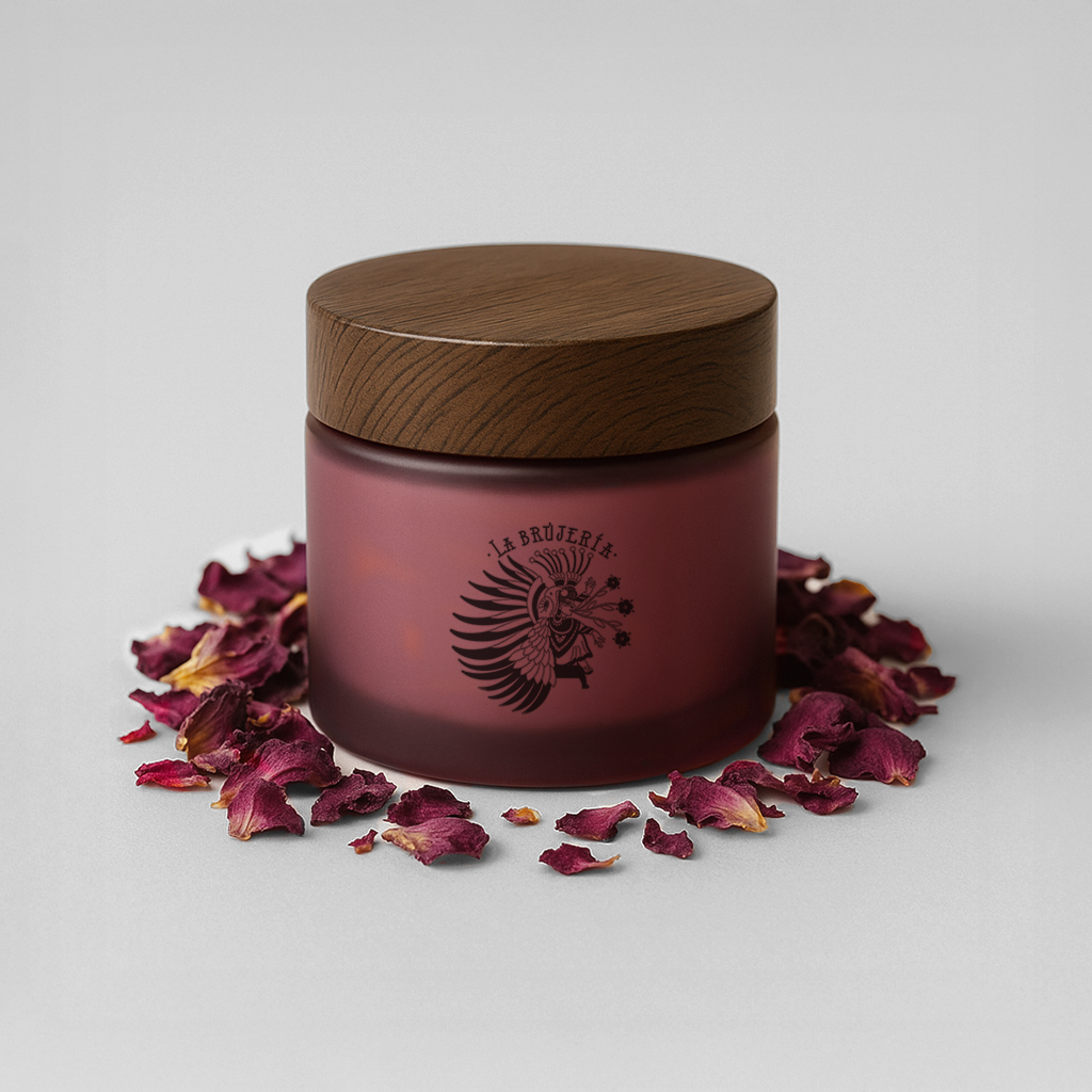 Mascarilla facial de rosas